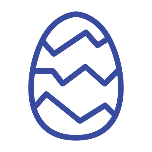 Celebration day, christianity, easter, egg, holiday, line, spring icon